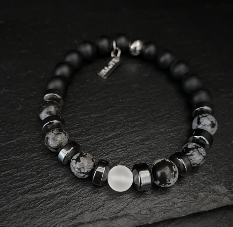 Bracelet homme hématite vertus bienfaits